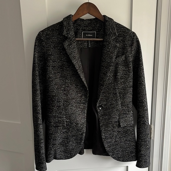 Le Chateau Grey/Black Blazer Size M - Picture 1 of 5